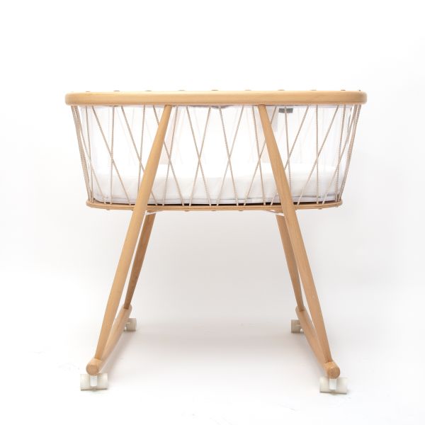 Lot de 4 roues pour berceau Kumi