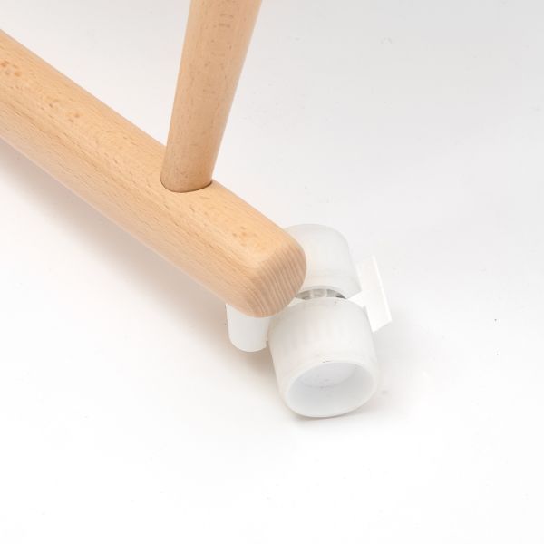 Lot de 4 roues pour berceau Kumi