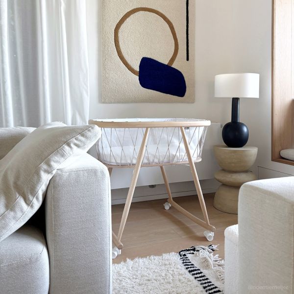 Lot de 4 roues pour berceau Kumi