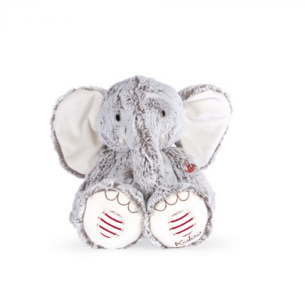 Peluche éléphant Noa Gris prestige