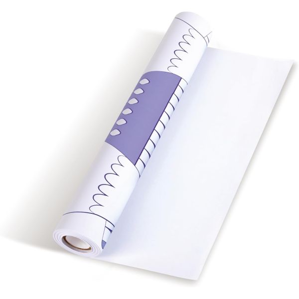 Rouleau à dessin enfant avec feutre château fort