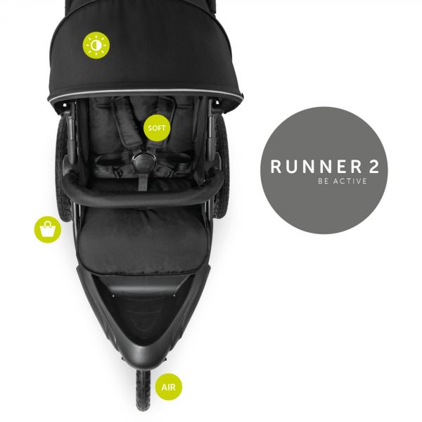 Poussette Runner 2 Black