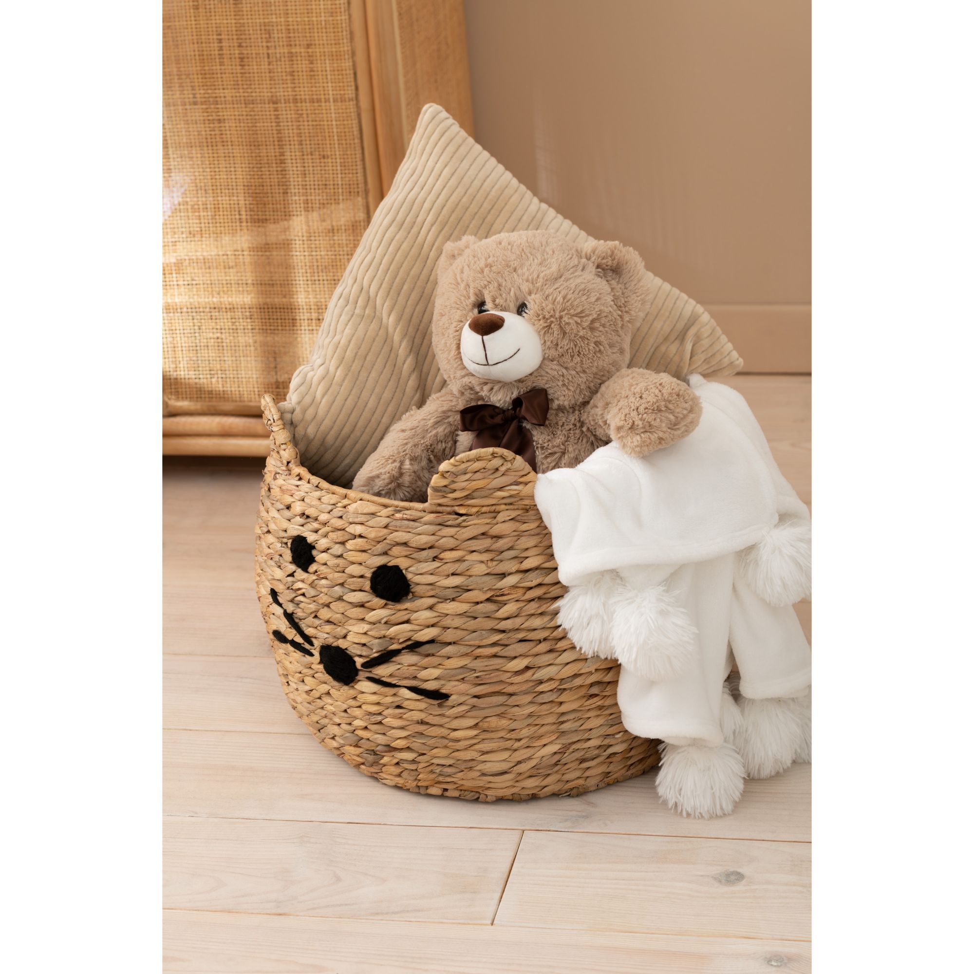 Petite armoire Teddy en rotin Jolipa