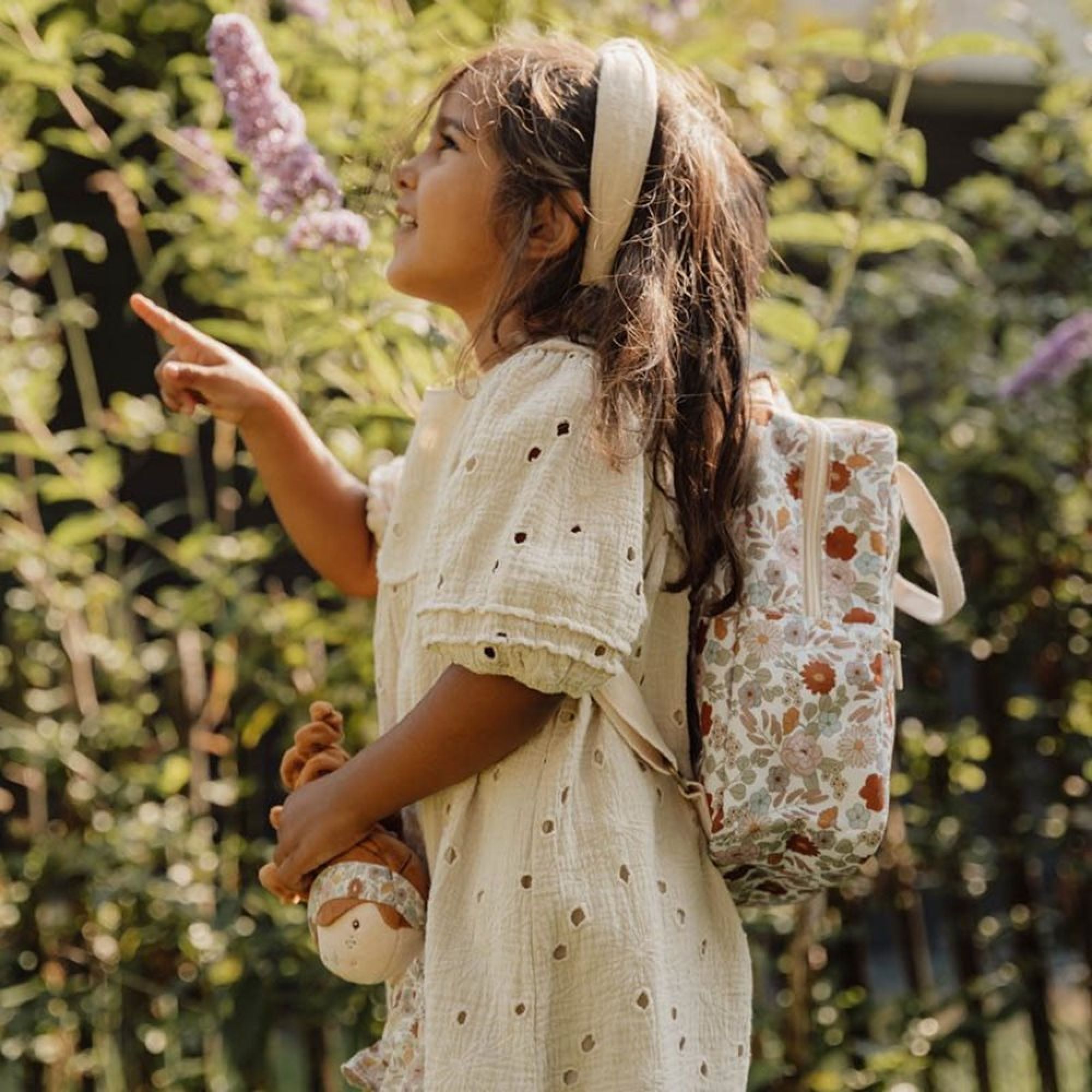 Sac a top dos enfant vintage
