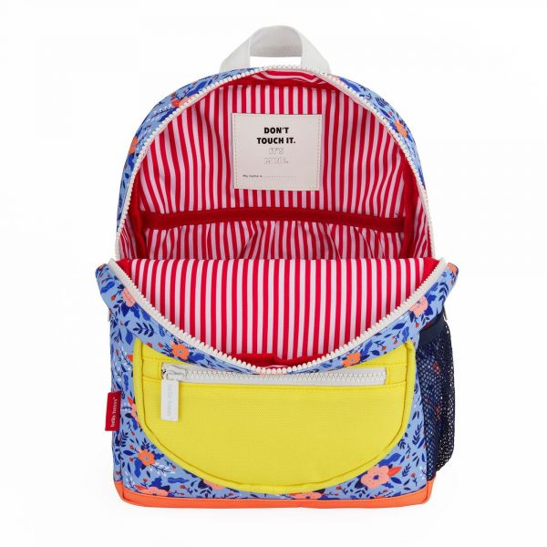 Sac à dos enfant 2-5 ans Champêtre violet/jaune