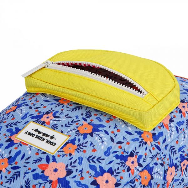 Sac à dos enfant 2-5 ans Champêtre violet/jaune
