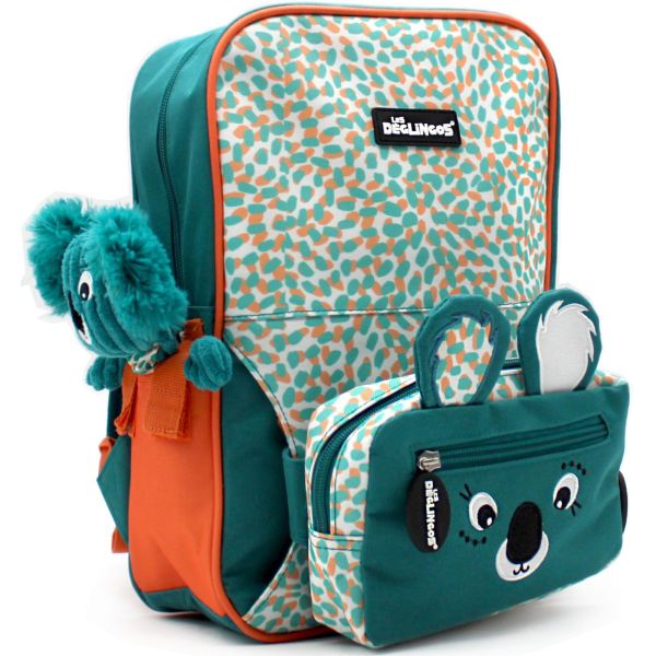 Sac à dos enfant 2 en 1 avec banane Berlingos le koala
