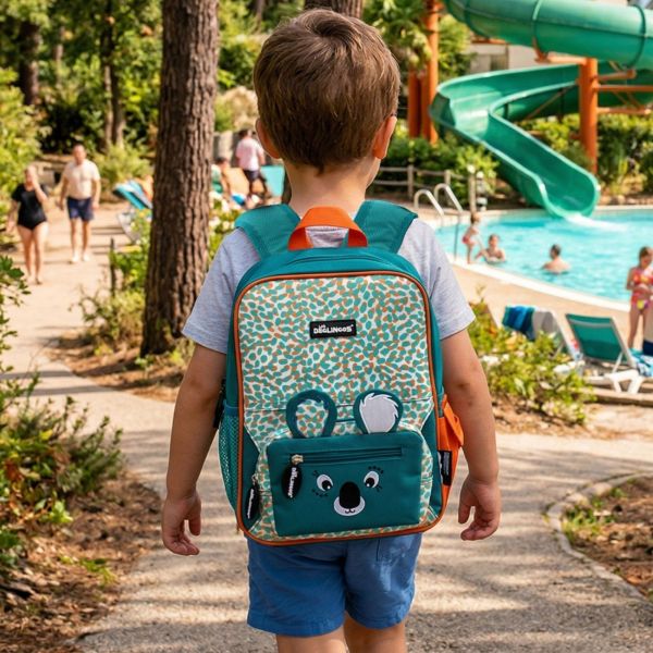 Sac à dos enfant 2 en 1 avec banane Berlingos le koala