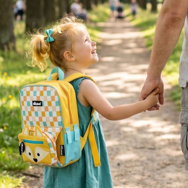 Sac à dos enfant 2 en 1 avec banane Cyranos le Renard