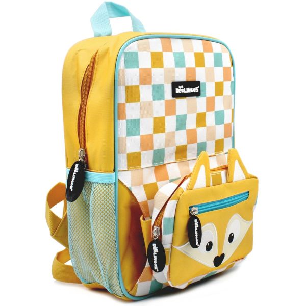 Sac à dos enfant 2 en 1 avec banane Cyranos le Renard