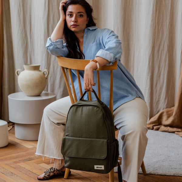 Sac à dos à langer Tokyo Lichen