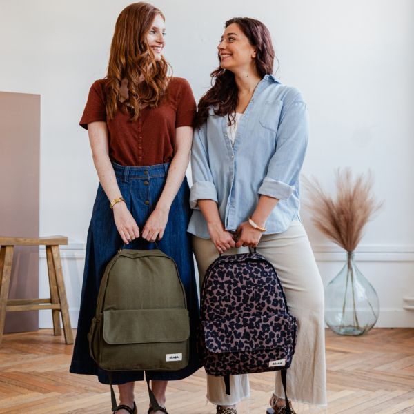 Sac à dos à langer Tokyo Léopard