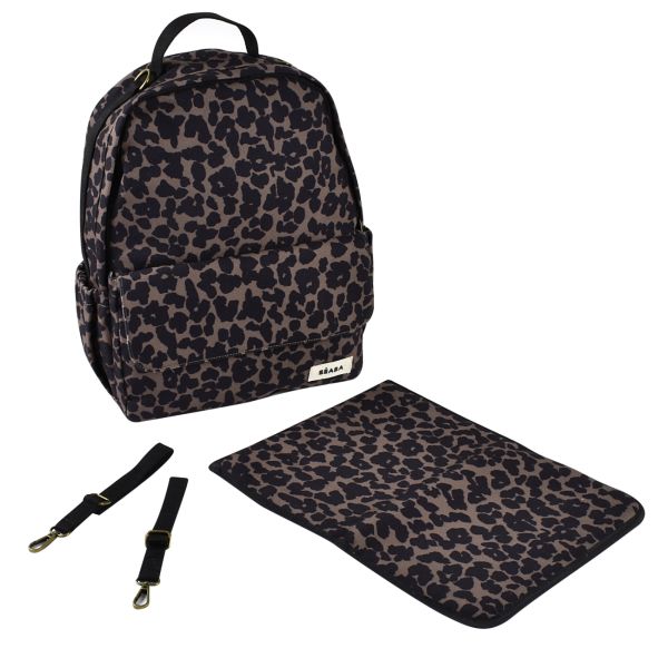 Sac à dos à langer Tokyo Léopard