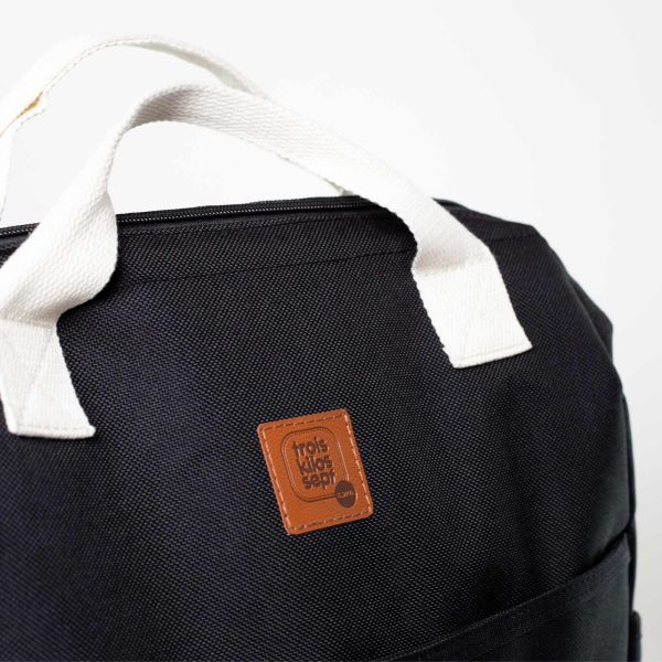 sac à dos à langer avec tapis nomade + housse isotherme