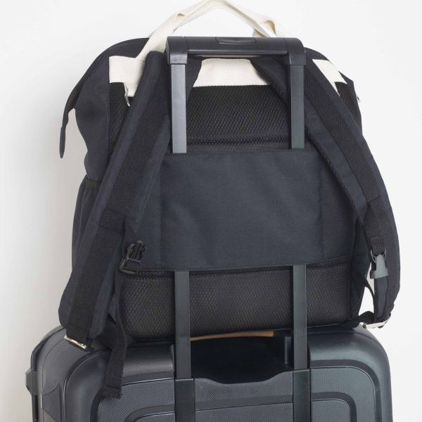 sac à dos à langer avec tapis nomade + housse isotherme