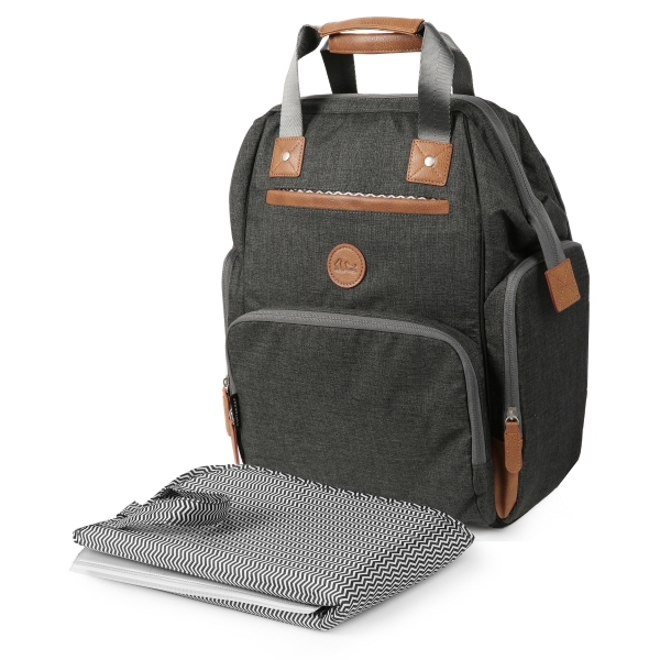 Outlander Sac à dos à langer Backpack Graphite Made In Bébé