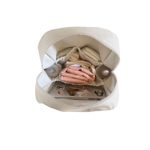Sac à dos à langer Collection Léopard Beige