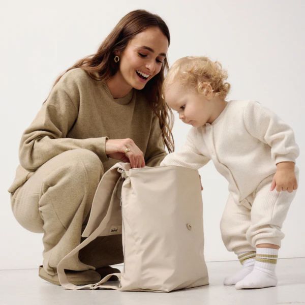 Sac à dos à langer Imper Latte