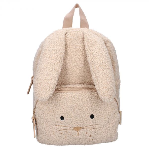 Sac à dos enfant bouclette Comfort Friends - Lapin bouclette beige