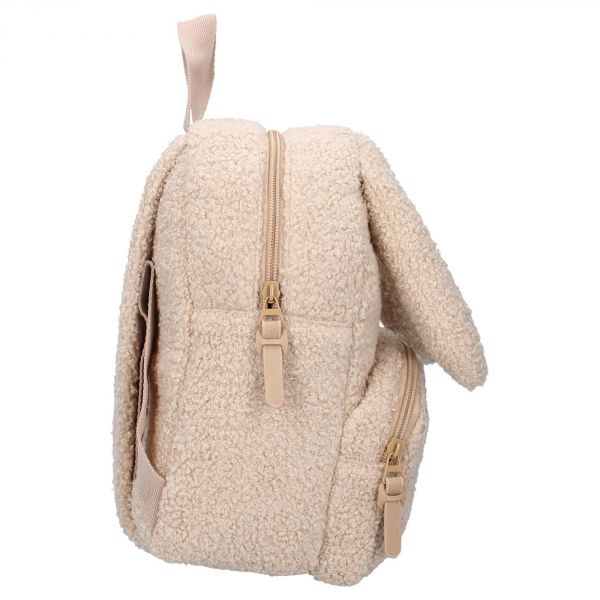 Sac à dos enfant bouclette Comfort Friends - Lapin bouclette beige