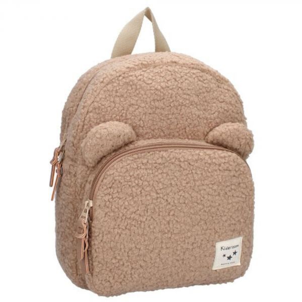 Sac à dos enfant bouclette Beary Excited - Ours bouclette beige