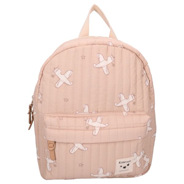 Sac à dos enfant Avions beige 31 cm