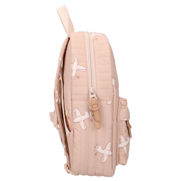 Sac à dos enfant Avions beige 31 cm