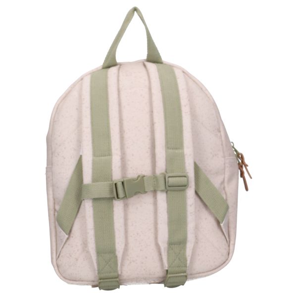 Sac à dos enfant Dinosaures beige 31 cm