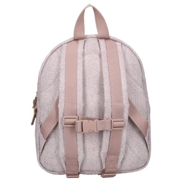 Sac à dos enfant oursons gris denim 31 cm