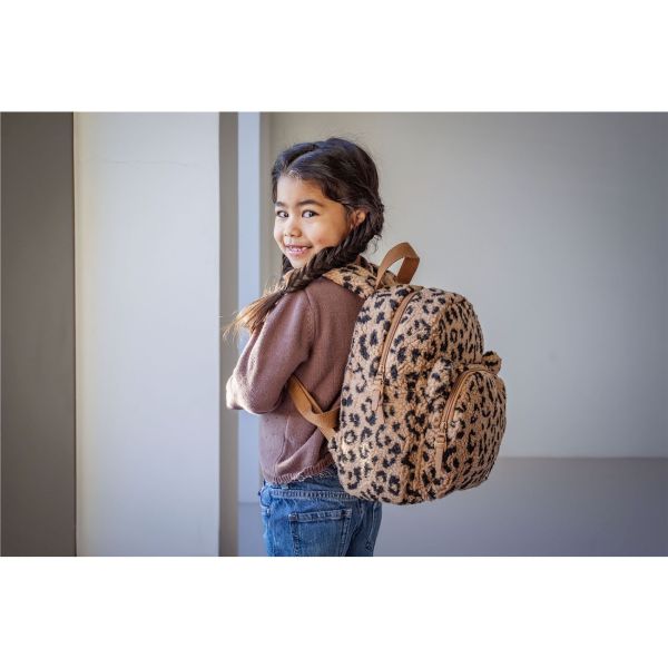 Sac à dos enfant Sherpa Léopard 31 cm