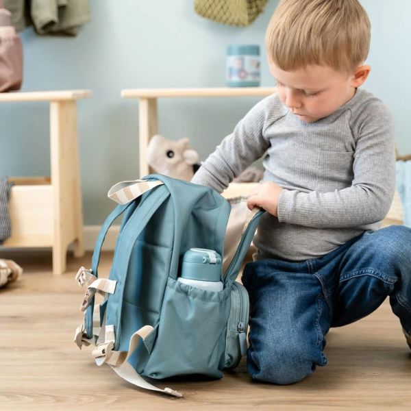 Sac à dos enfant Tiny farm Bleu