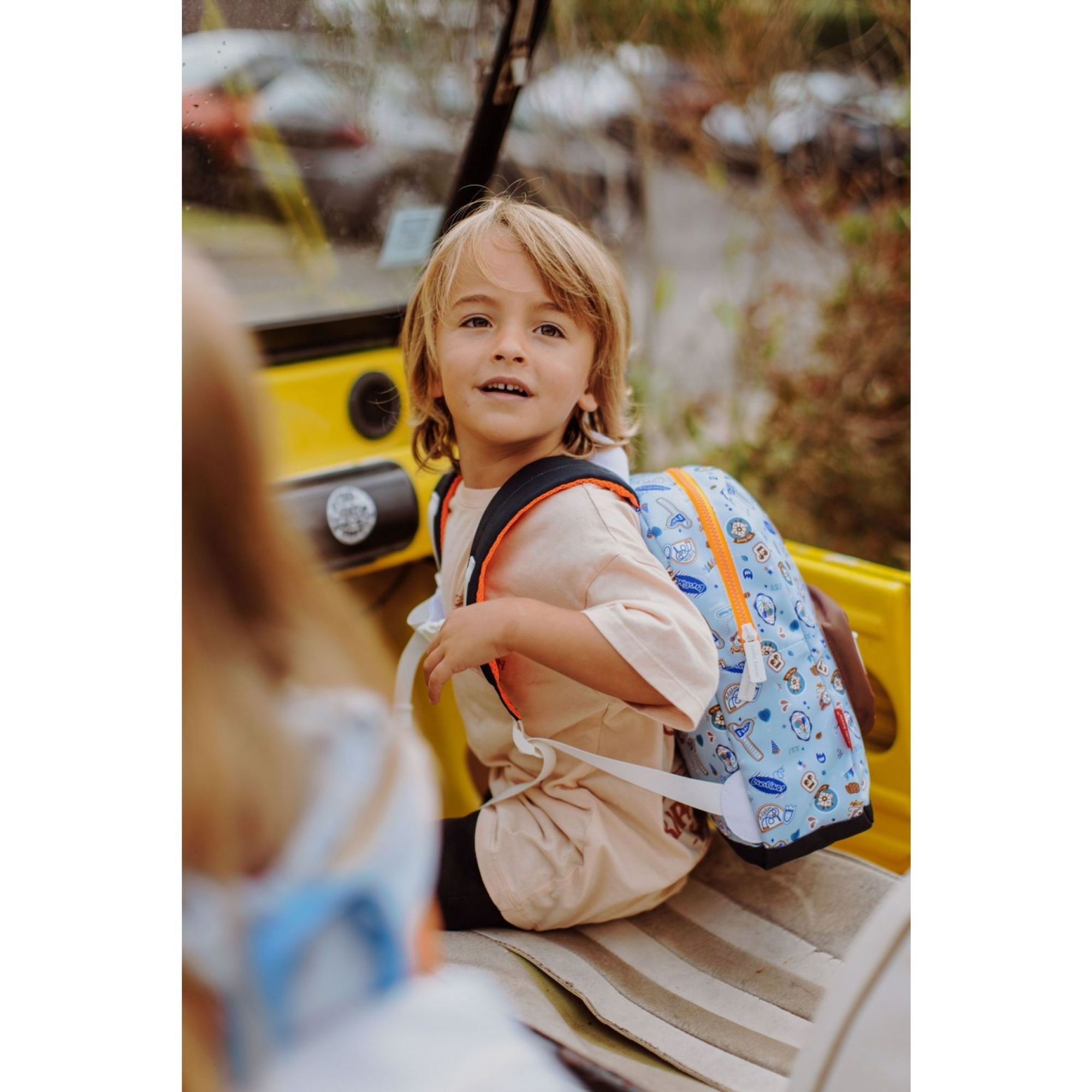 Sac à dos garçon personnalisé sac gouter creche tissu au choix sac prénom -  Un grand marché