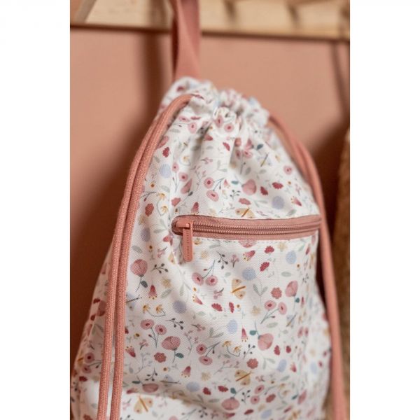 Sac à dos pour enfant à ficelle Flowers & Butterflies