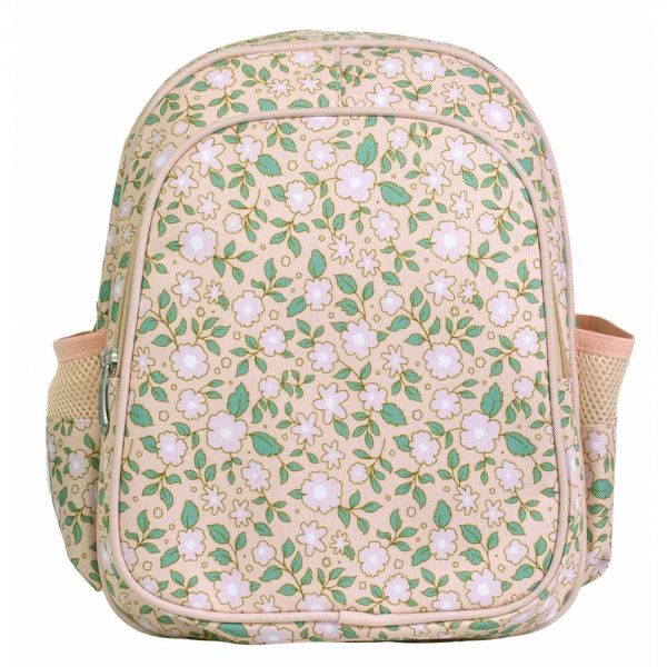 Sac à dos isotherme enfant Fleurs rose