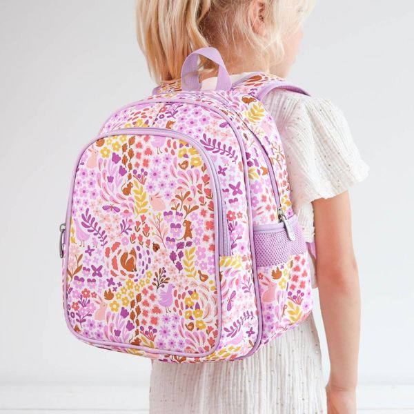 Sac à dos enfant isotherme Fleurs du jardin