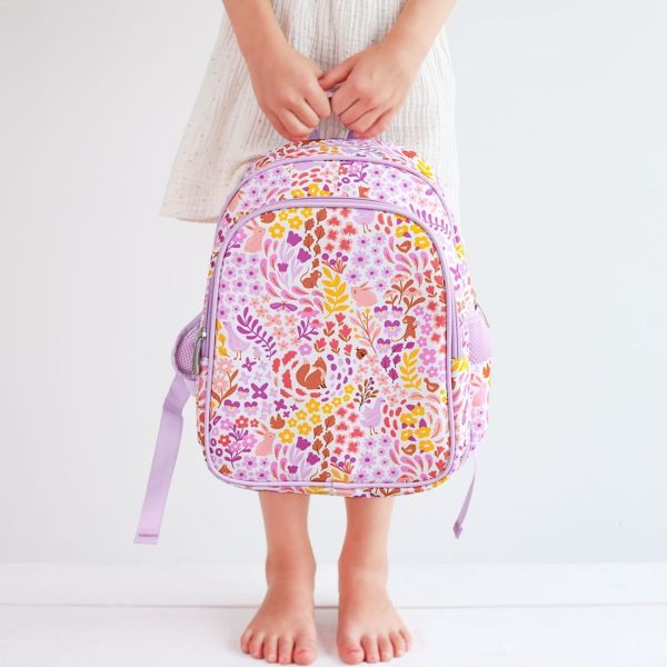 Sac à dos enfant isotherme Fleurs du jardin