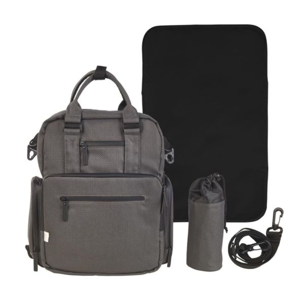 Sac à dos à langer Gris