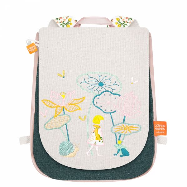 Moulin Roty Sac A Dos Personnalisable Chat Lulu Les Moustaches Made In Bebe