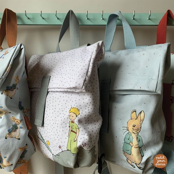 Sac à dos mini-coursier Pierre Lapin Bleu