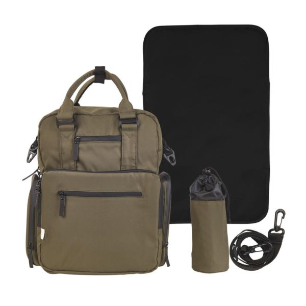 Sac à dos à langer Olive