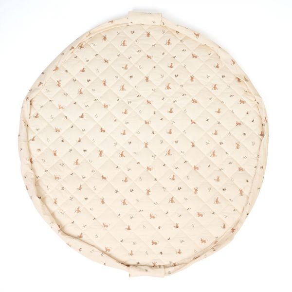 Sac à jouets / tapis d'éveil 2 en 1 en coton Bio Soft Rabbit