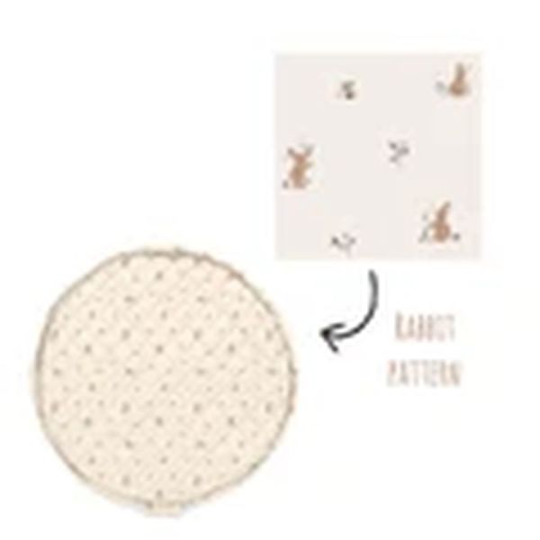 Sac à jouets / tapis d'éveil 2 en 1 Noomad soft Rabbit