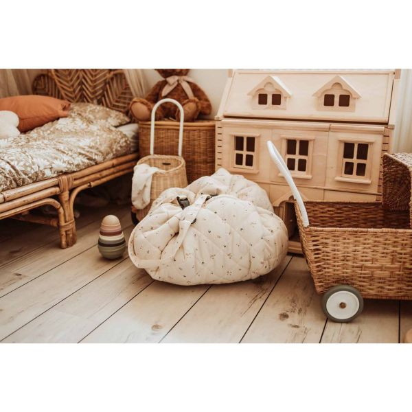 Sac à jouets / tapis d'éveil 2 en 1 Noomad soft Moon