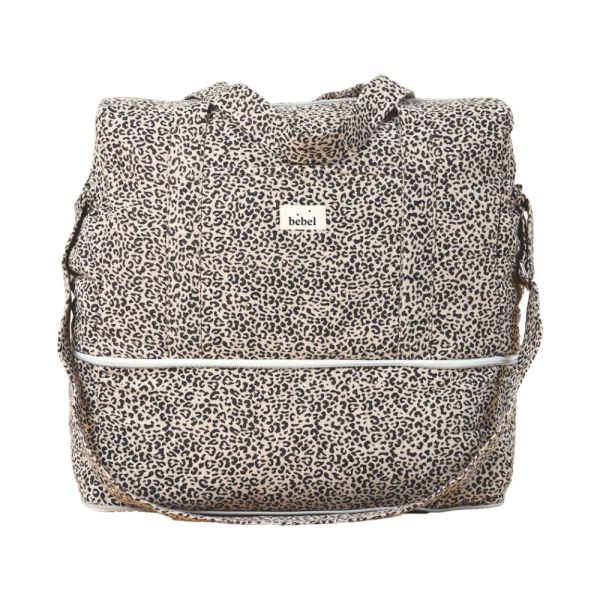 Sac à langer 24/48h Collection Léopard beige