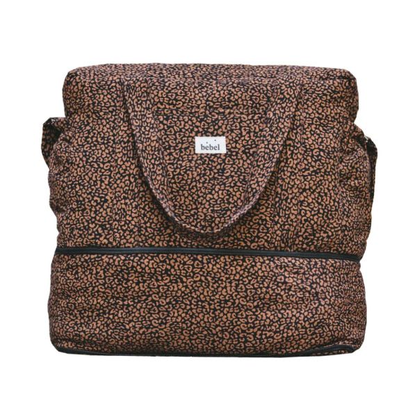 Sac à langer 24/48h Collection Léopard Noir