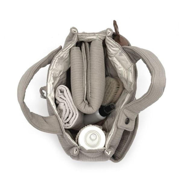 Sac à langer et matelas nomade Misty woods