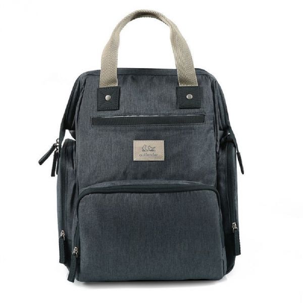 Baby On Board-sac à Langer -sac Titou Bleu Denim - 2 Compartiments 8 Poches - Sac Repas - Tapis