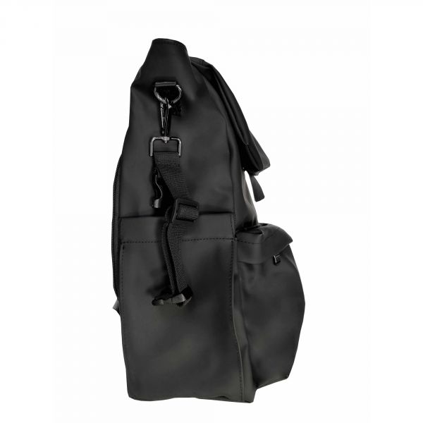 Sac à dos à langer casual noir