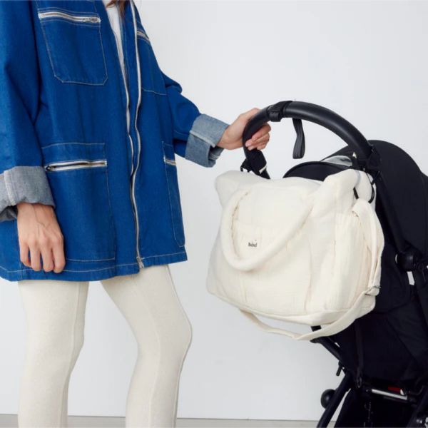 Sac à langer Comme un bonbon Crème