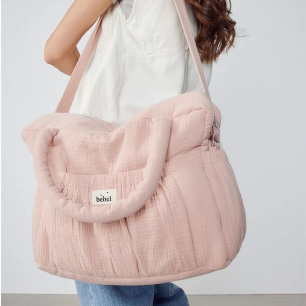 Sac à langer Comme un bonbon Vieux rose